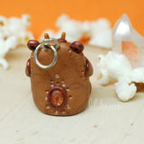 BB Lucky Penny Bear Weebeast Charm with sunstone life source