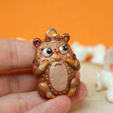 BB Lucky Penny Bear Weebeast Charm with sunstone life source