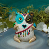 Loyola  ✦ Animal Spirit Weebeast #275 ✦ with owl guardian amethyst & quartz life source